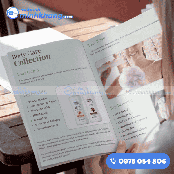 Mẫu catalogue mỹ phẩm cho shop mỹ phẩm