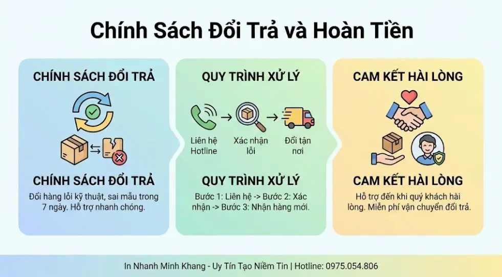 Chính sách đổi trả và hoàn tiền
