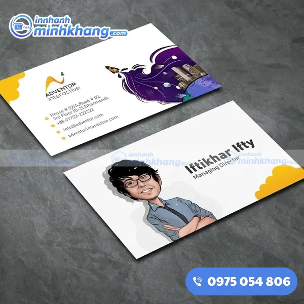 Mẫu Name Card Cá Nhân Dành Cho Nhà Sáng Tạo