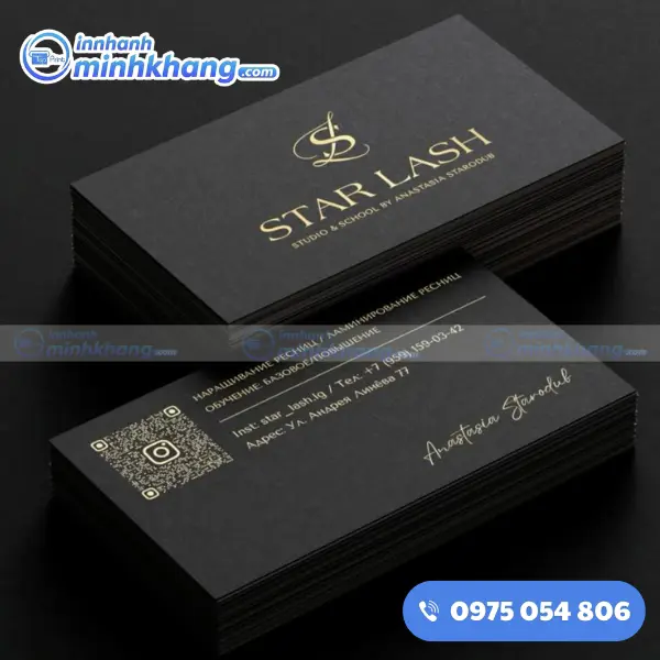 Mẫu Card Visit Cao Cấp Nghệ Thuật