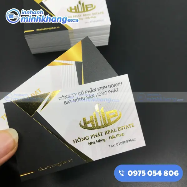 Mẫu Card Visit Doanh Nghiệp Sang Trọng