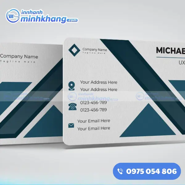 Mẫu Name Card In Lụa Truyền Thống