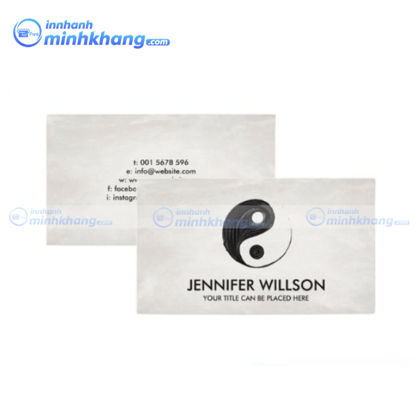 Mẫu card visit đông y in offset sắc nét