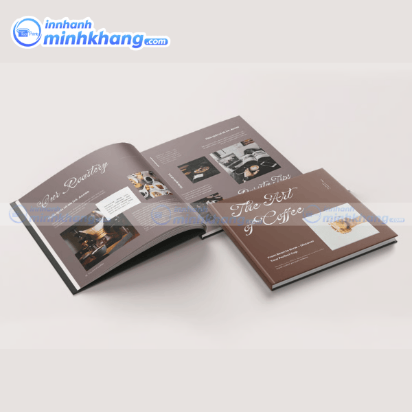 Mẫu catalogue coffee phong cách hiện đại