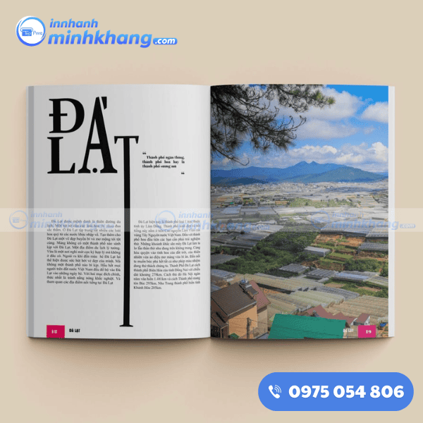 Mẫu catalogue du lịch trong nước đẹp - Du lịch Đà Lạt