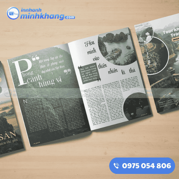 Mẫu catalogue du lịch cho agency