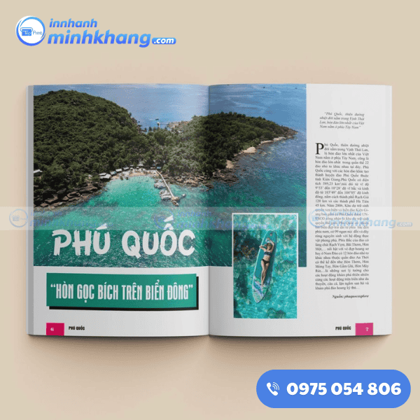 Mẫu catalogue du lịch cho resort tại Phú Quốc