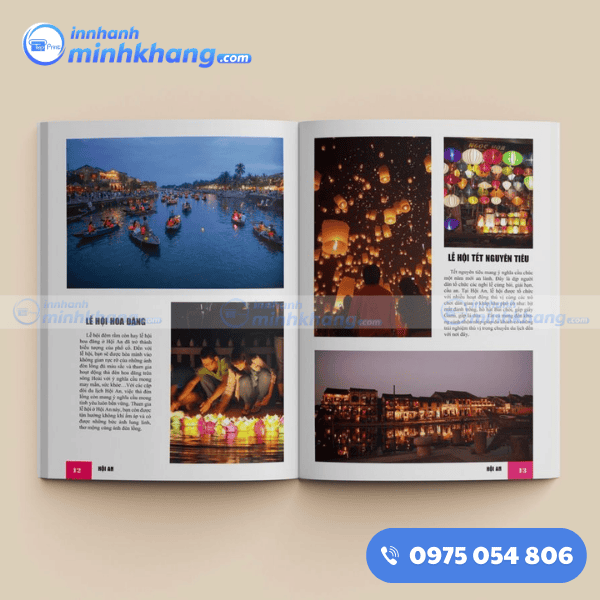 Mẫu catalogue du lịch thu hút khách hàng - Phố Cổ Hội An