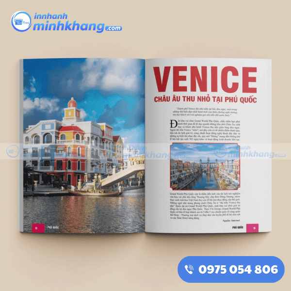 Mẫu catalogue du lịch quốc tế cao cấp