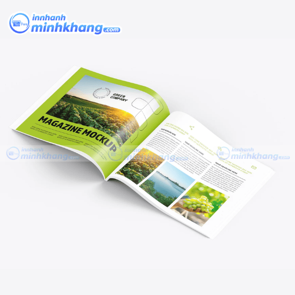 Mẫu catalogue mini thiết kế nhỏ gọn đẹp mắt