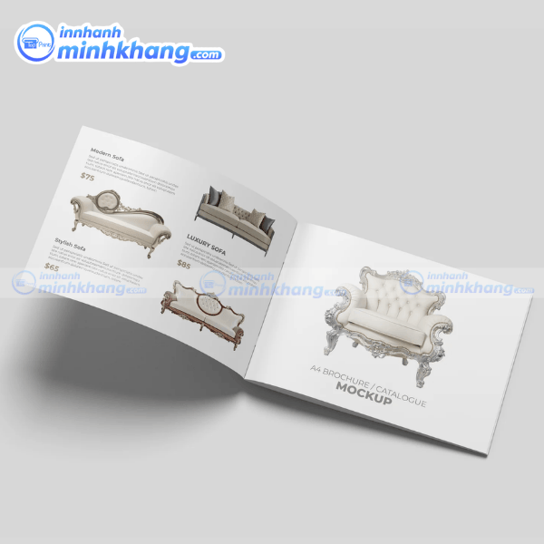 Mẫu catalogue mini giới thiệu sản phẩm chuyên nghiệp