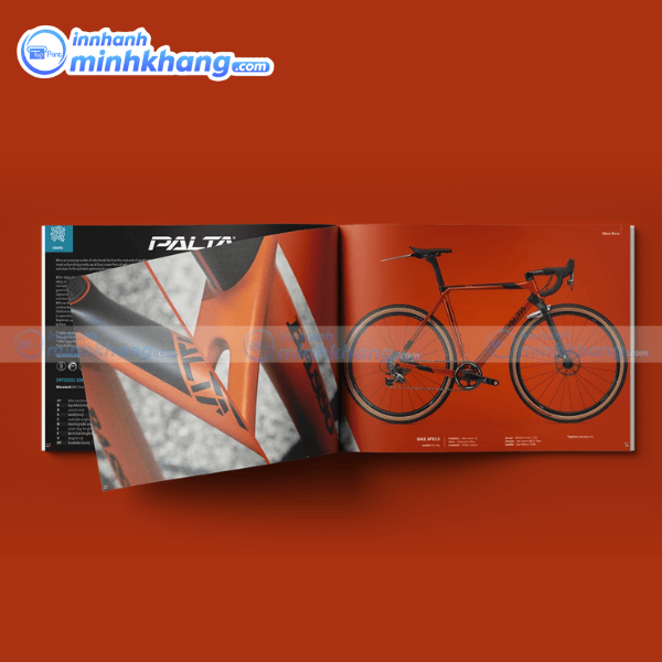 Mẫu catalogue xe đạp giới thiệu mẫu xe mới của PALTA