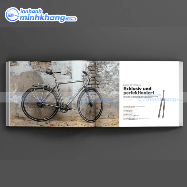 Mẫu catalogue xe đạp giới thiệu sản phẩm đầy đủ thông tin