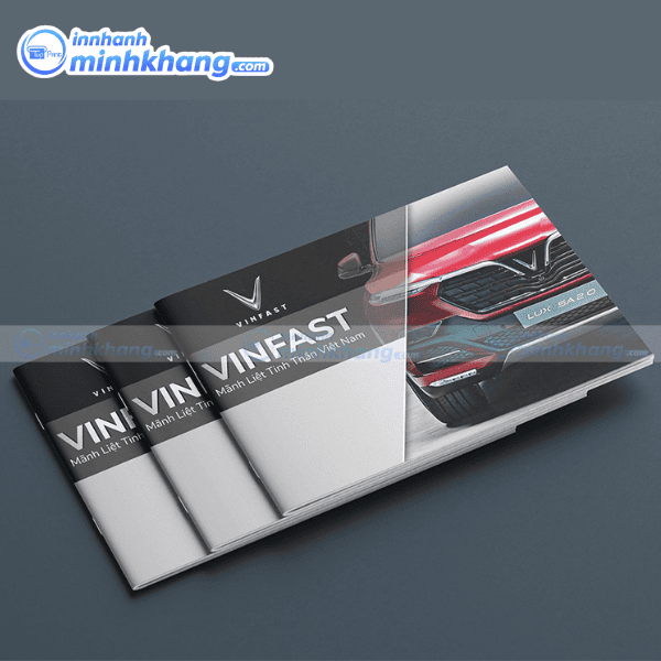 Mẫu catalogue xe điện đẹp dùng cho triển lãm