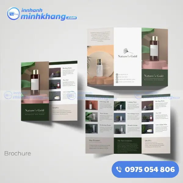 Mẫu brochure gấp 3 kích thước a5