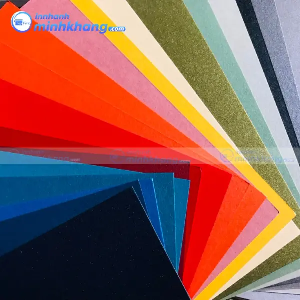 Giấy nhung mỹ thuật