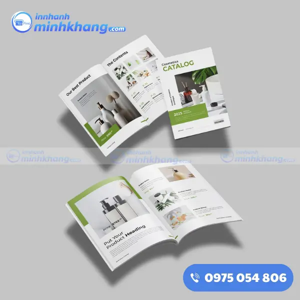 Mẫu catalogue mỹ phẩm đẹp