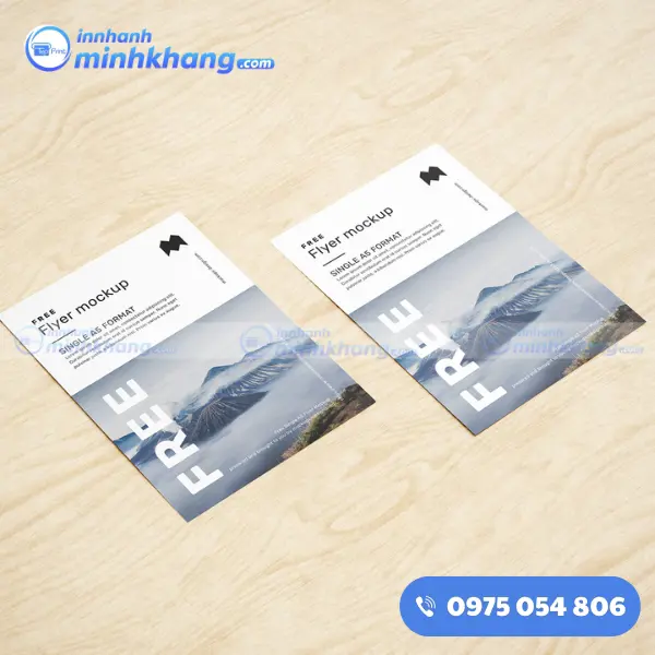 Mẫu in tờ rơi a5 thiết kế chuẩn