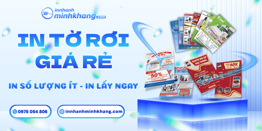 in tờ rơi nhanh, lấy ngay giá rẻ