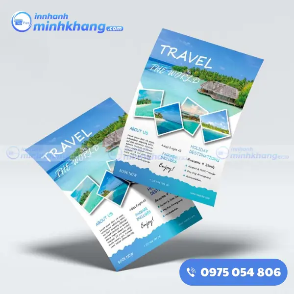 Mẫu tờ rơi du lịch a4