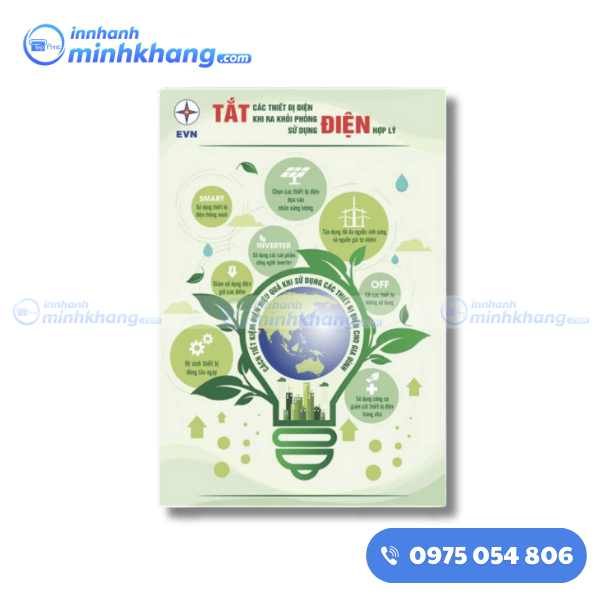 Mẫu tờ rơi tuyên truyền bảo vệ môi trường xanh Việt Nam