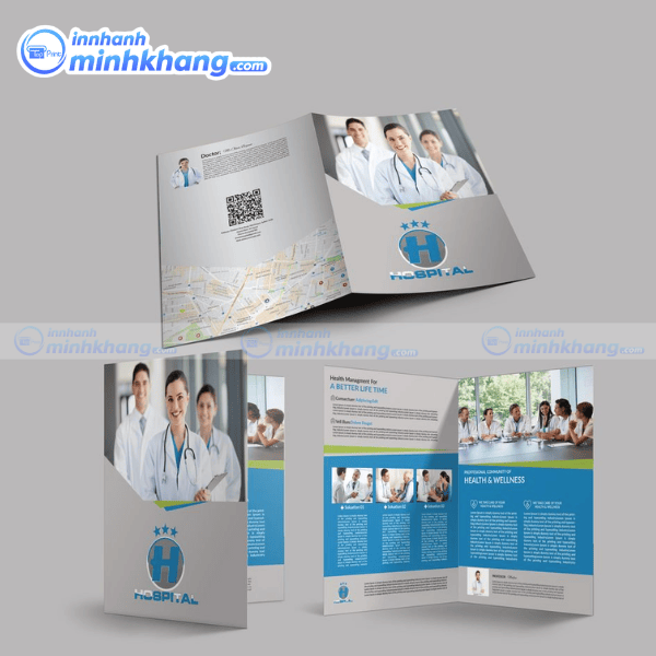 Mẫu brochure bệnh viện đẹp giúp quảng bá dịch vụ y tế hiệu quả