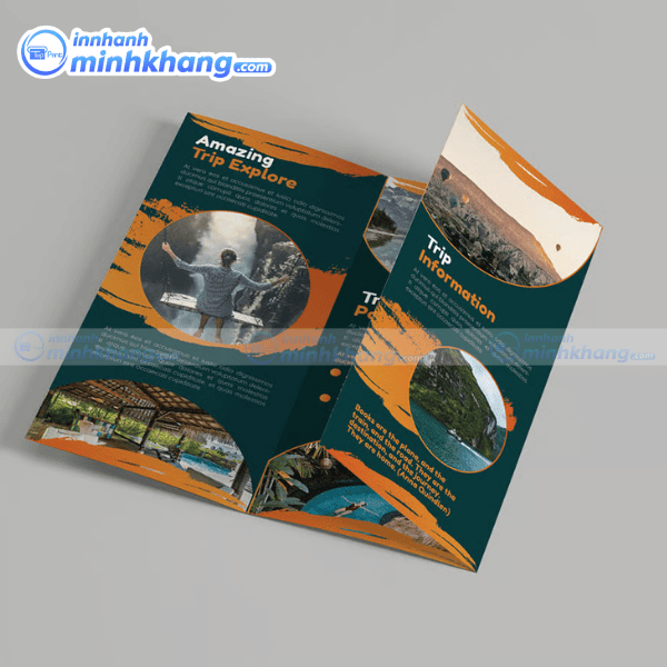 Mẫu brochure du lịch quốc tế sang trọng