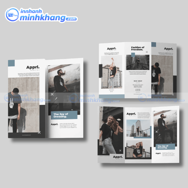 Mẫu brochure thời trang đẹp hiện đại