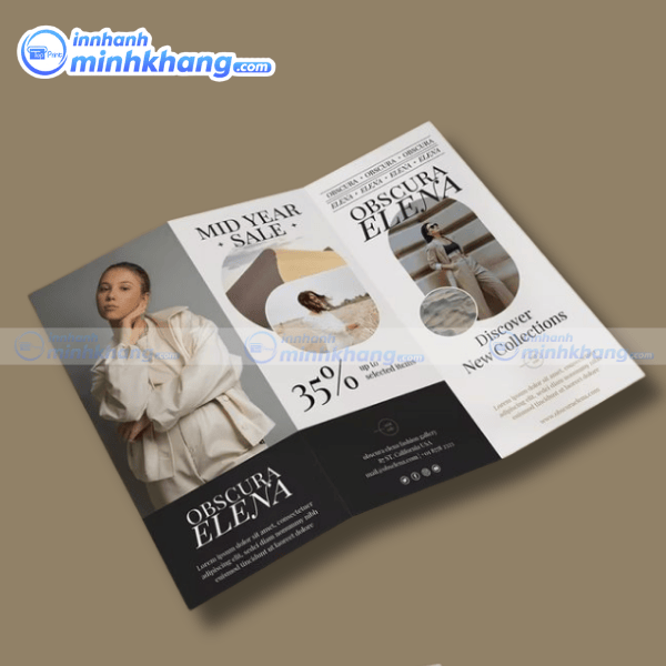 Mẫu brochure thời trang streetwear cá tính