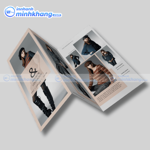Mẫu brochure thời trang cao cấp sang trọng