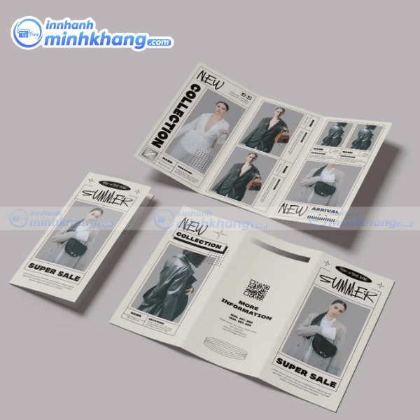Mẫu brochure thời trang nữ đẹp