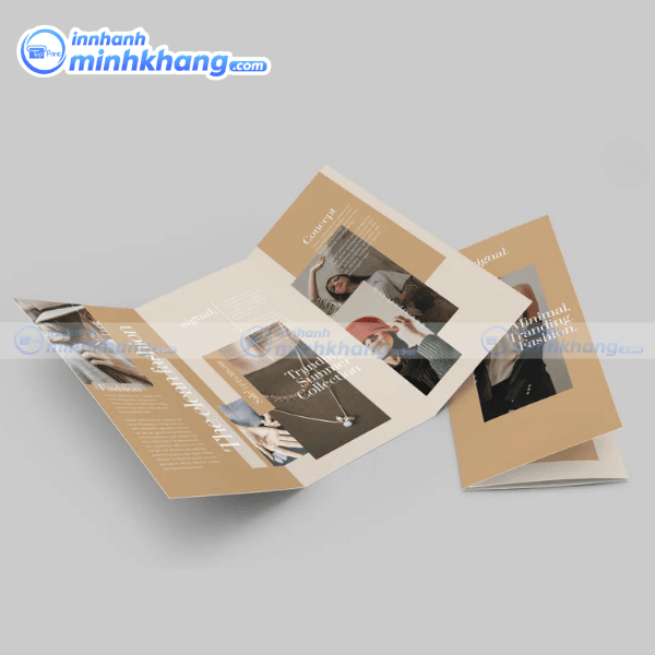 Mẫu brochure bộ sưu tập thời trang mới nhất