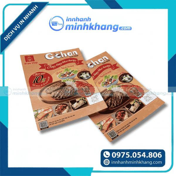 Mẫu tờ rơi nhà hàng buffet 