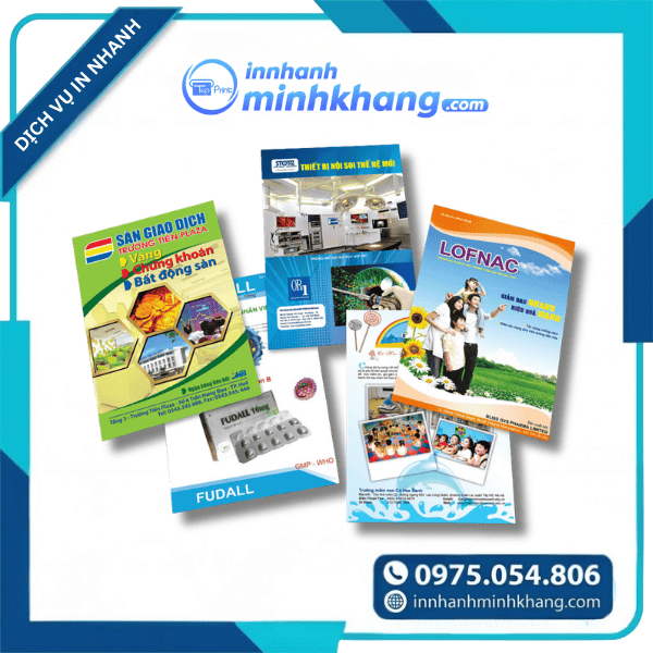 Các loại giấy in tờ rơi phổ biến tại In Nhanh Minh Khang