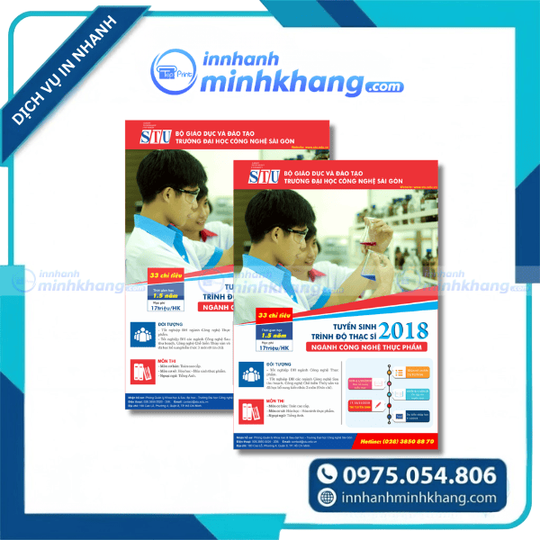 Mẫu tờ rơi tuyển sinh đại học