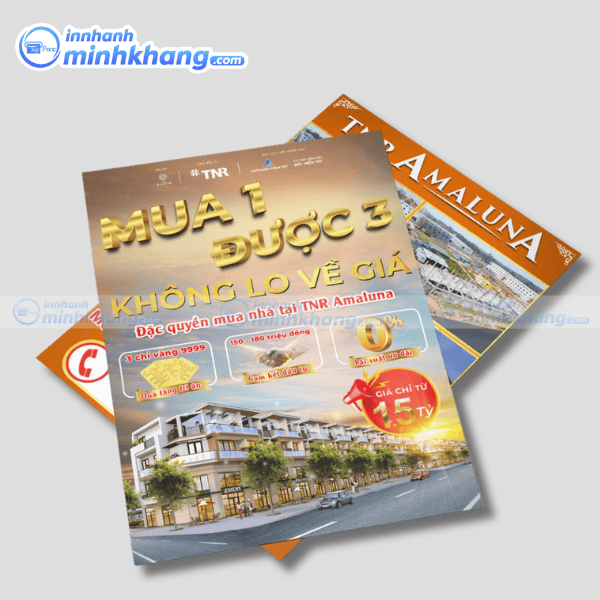 Mẫu tờ rơi bất động sản căn hộ chung cư TNR Amaluna