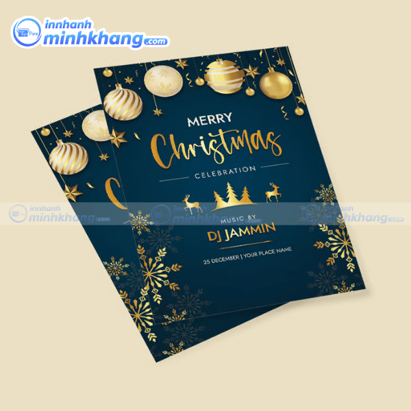 Mẫu tờ rơi Noel sự kiện lễ hội cuối năm