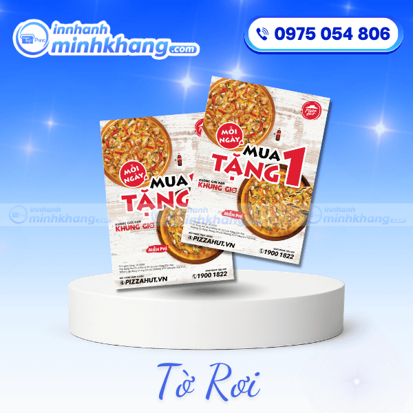 Tờ Rơi Pizza