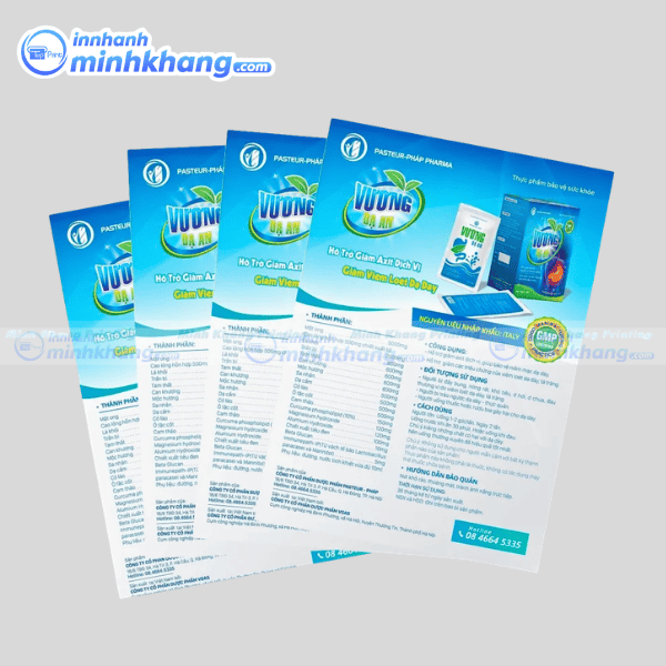 Mẫu tờ rơi thuốc tây hướng dẫn sử dụng thuốc - Vương Dạ An