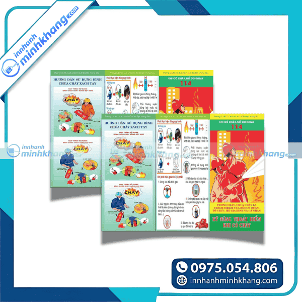 Mẫu tờ rơi tuyên truyền pccc đẹp chuyên nghiệp