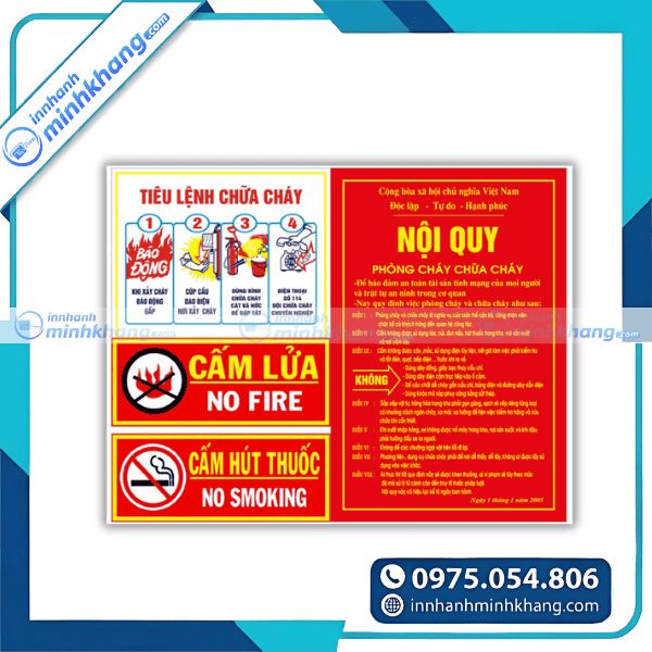 Mẫu tờ rơi hướng dẫn thoát hiểm nhà cao tầng thiết kế chuẩn