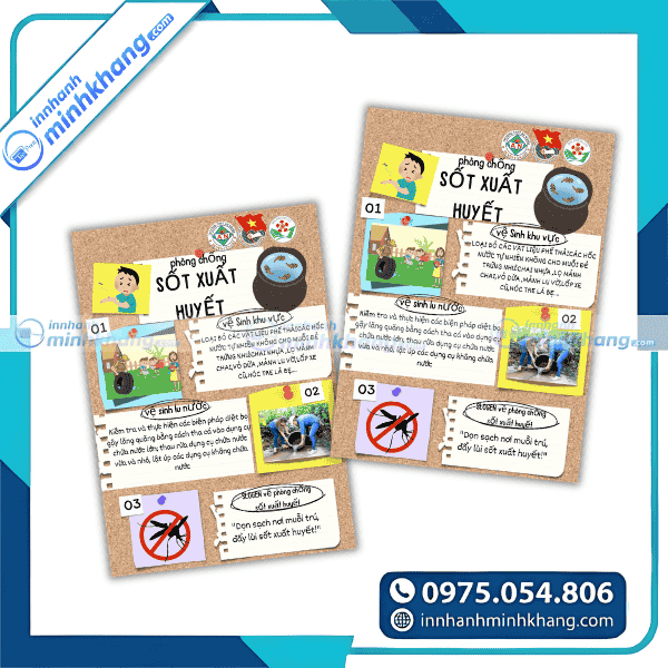 Mẫu đặt in tờ rơi phòng chống sốt xuất huyết nhanh giá rẻ toàn quốc