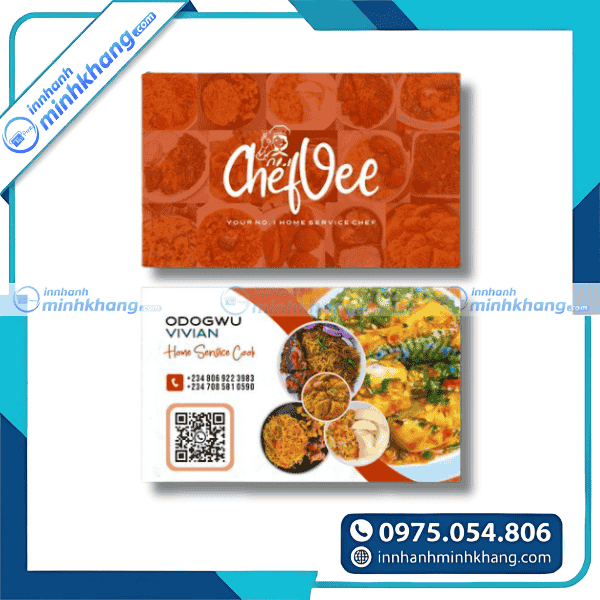 Mẫu thiết kế card visit quán nhậu độc đáo thu hút khách