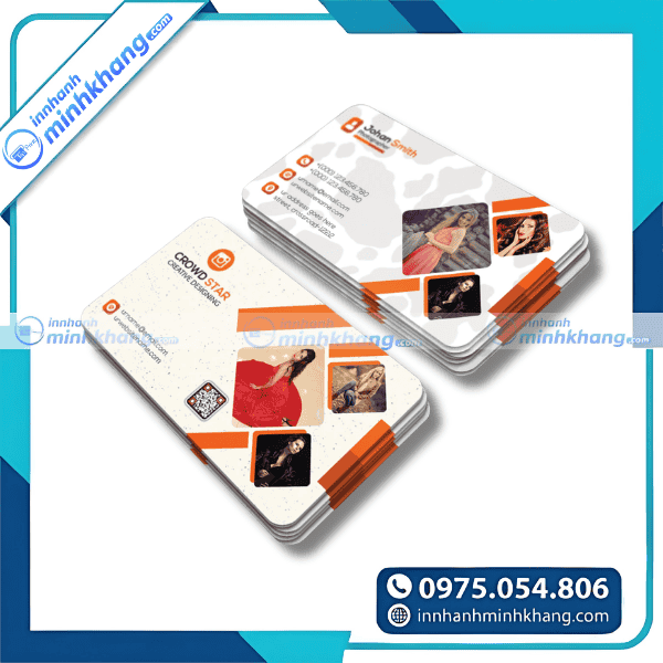 Mẫu card visit shop quần áo thiết kế sáng tạo độc đáo