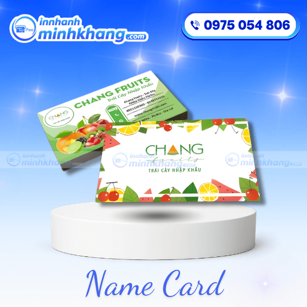 Card Visit Trái Cây