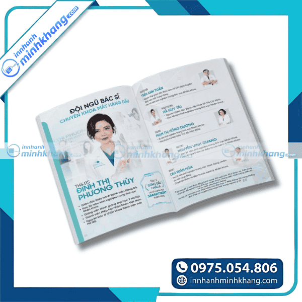 Mẫu catalogue dược phẩm thiết kế đẹp và dễ đọc