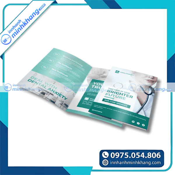 Mẫu catalogue quảng cáo dịch vụ y tế chuyên nghiệp