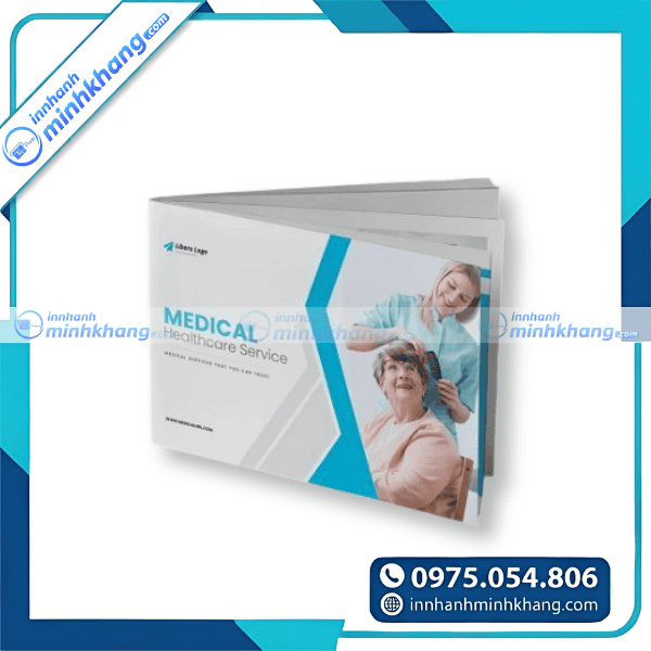 Mẫu catalogue bệnh viện với hình ảnh thực tế sinh động