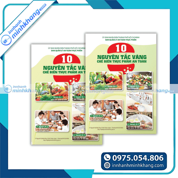 Mẫu tờ rơi an toàn thực phẩm thiết kế đẹp tuyên truyền sức khỏe cộng đồng