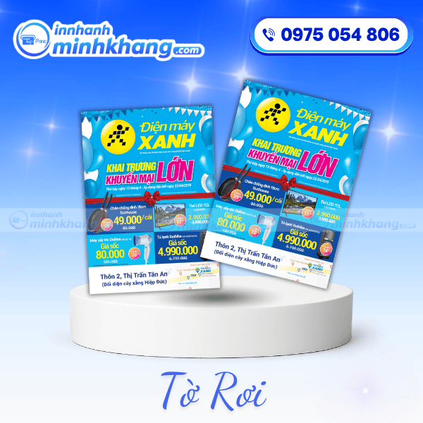 Tờ Rơi Điện Máy